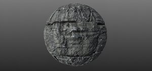 Blocky Cliff Rock 002 PBR Material Texture