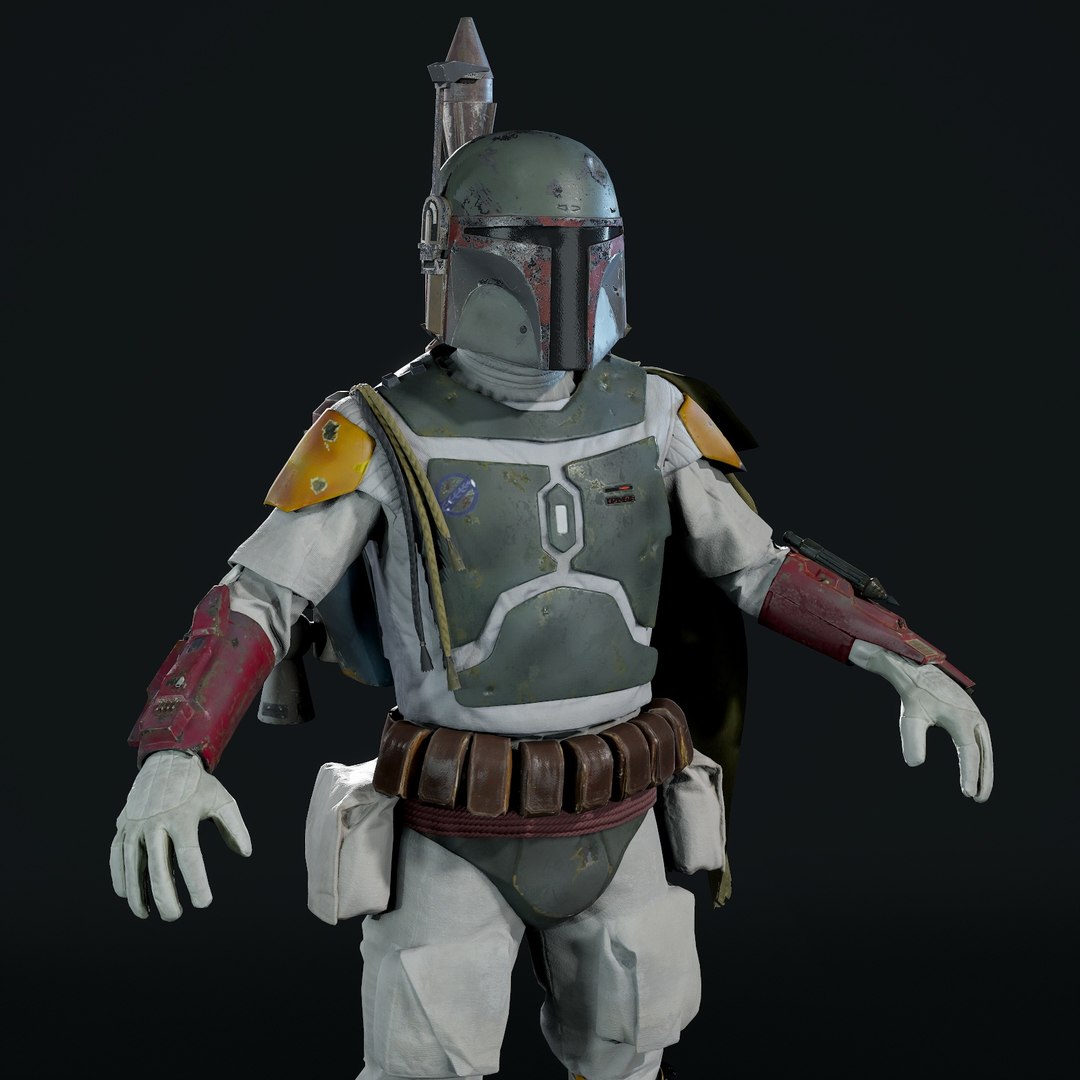 Boba Fett 3d Model - Turbosquid 1473501