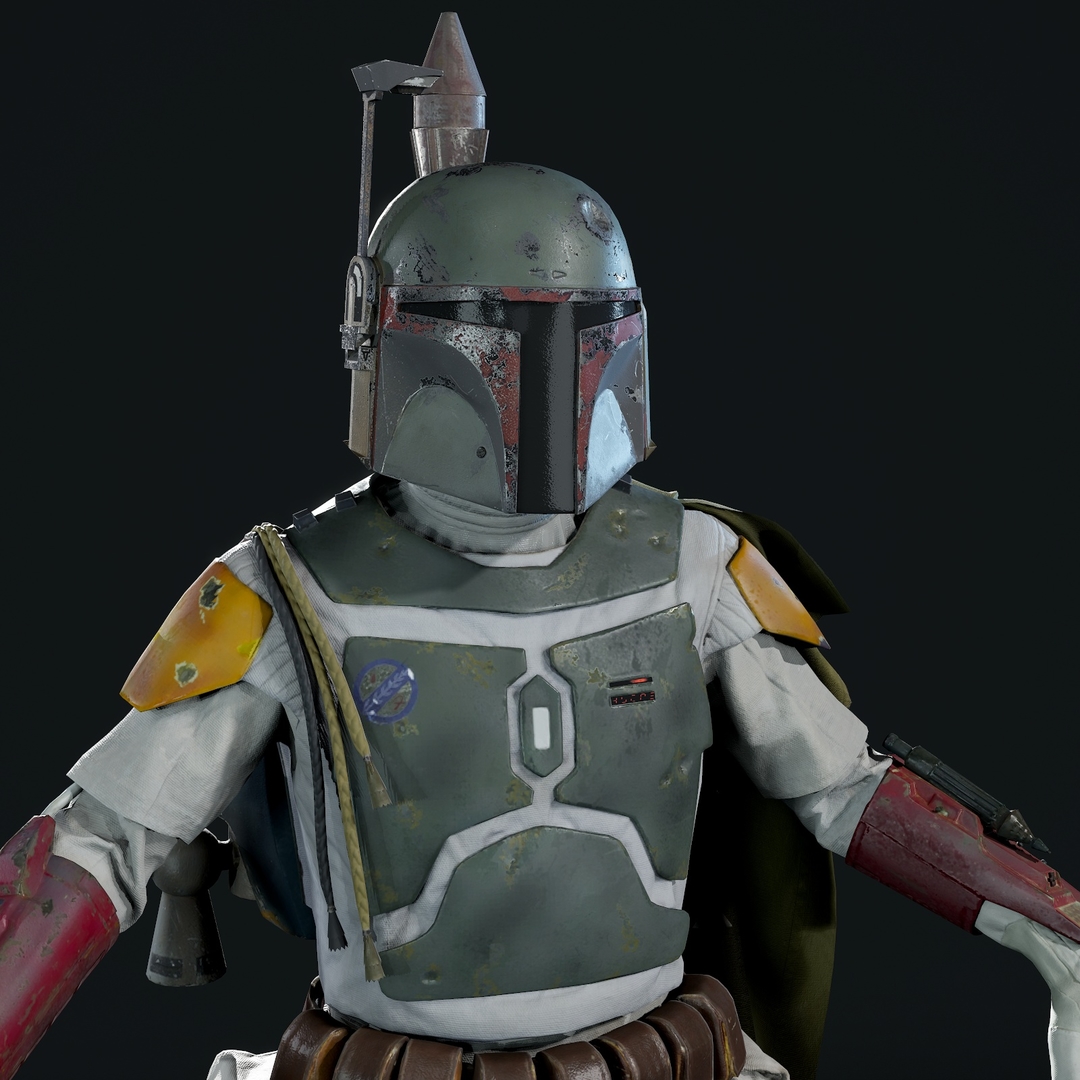 Boba Fett 3d Model Turbosquid 1473501