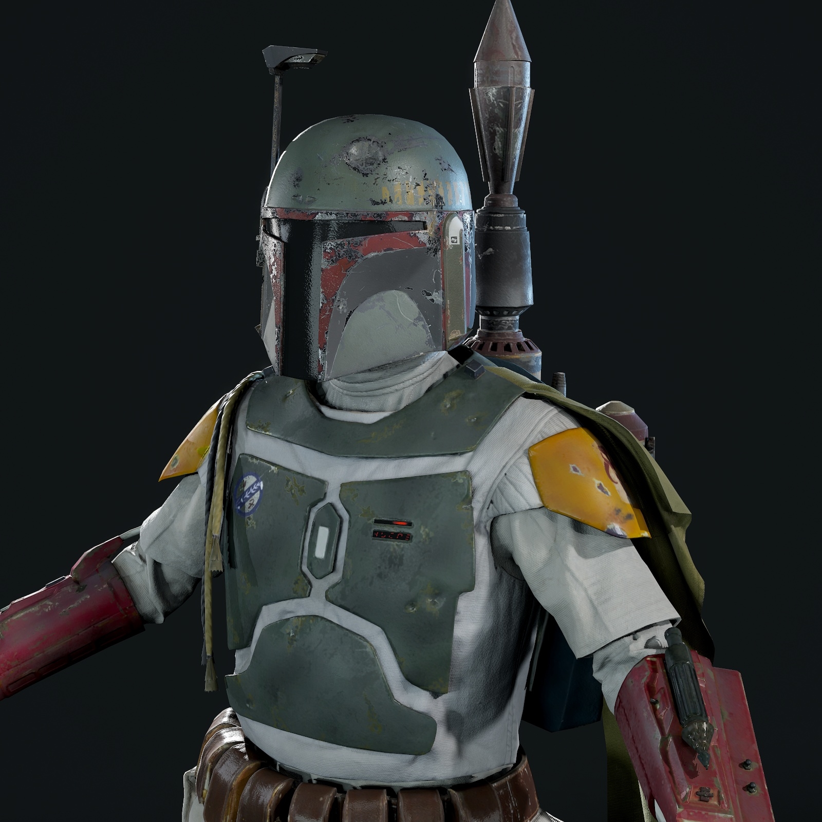 Boba Fett 3d Model Turbosquid 1473501