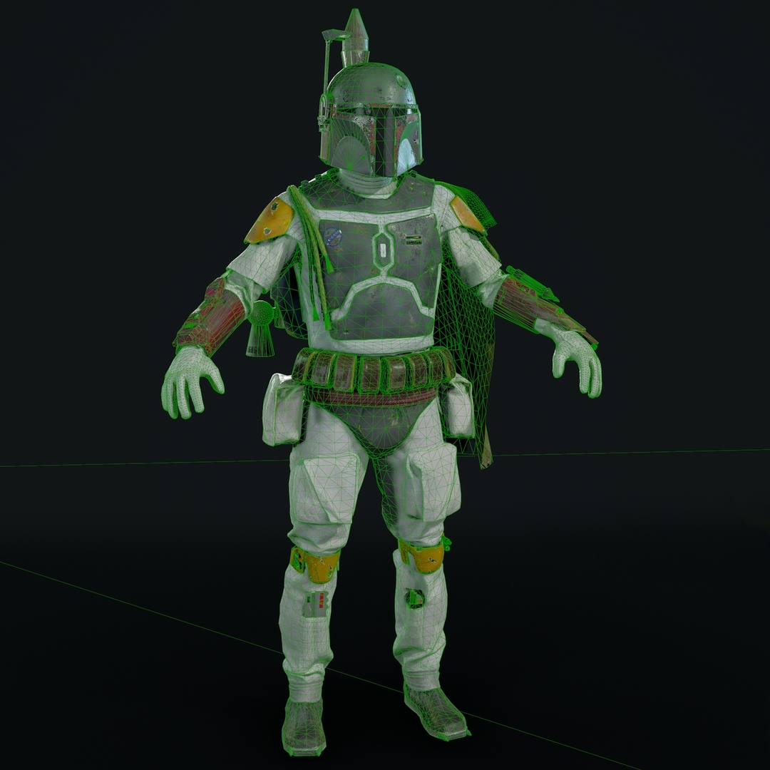 Boba Fett 3d Model Turbosquid 1473501