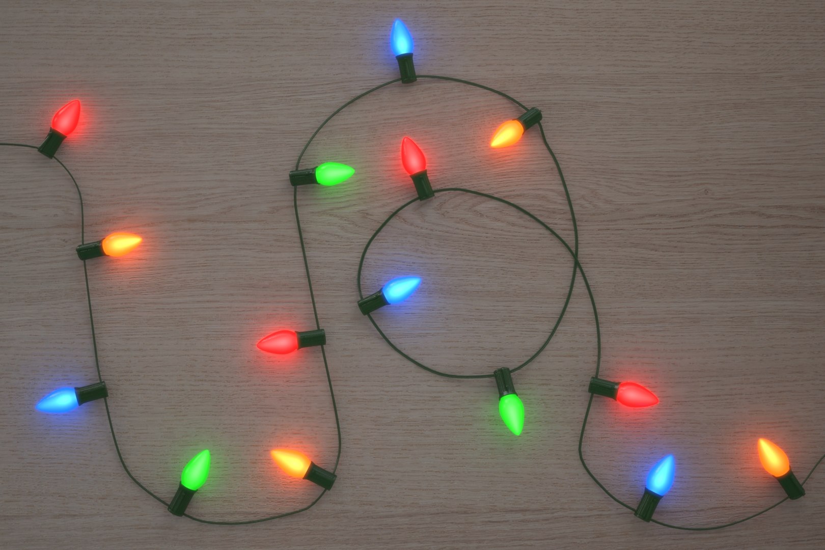 String christmas lights v5 3D TurboSquid 1473541