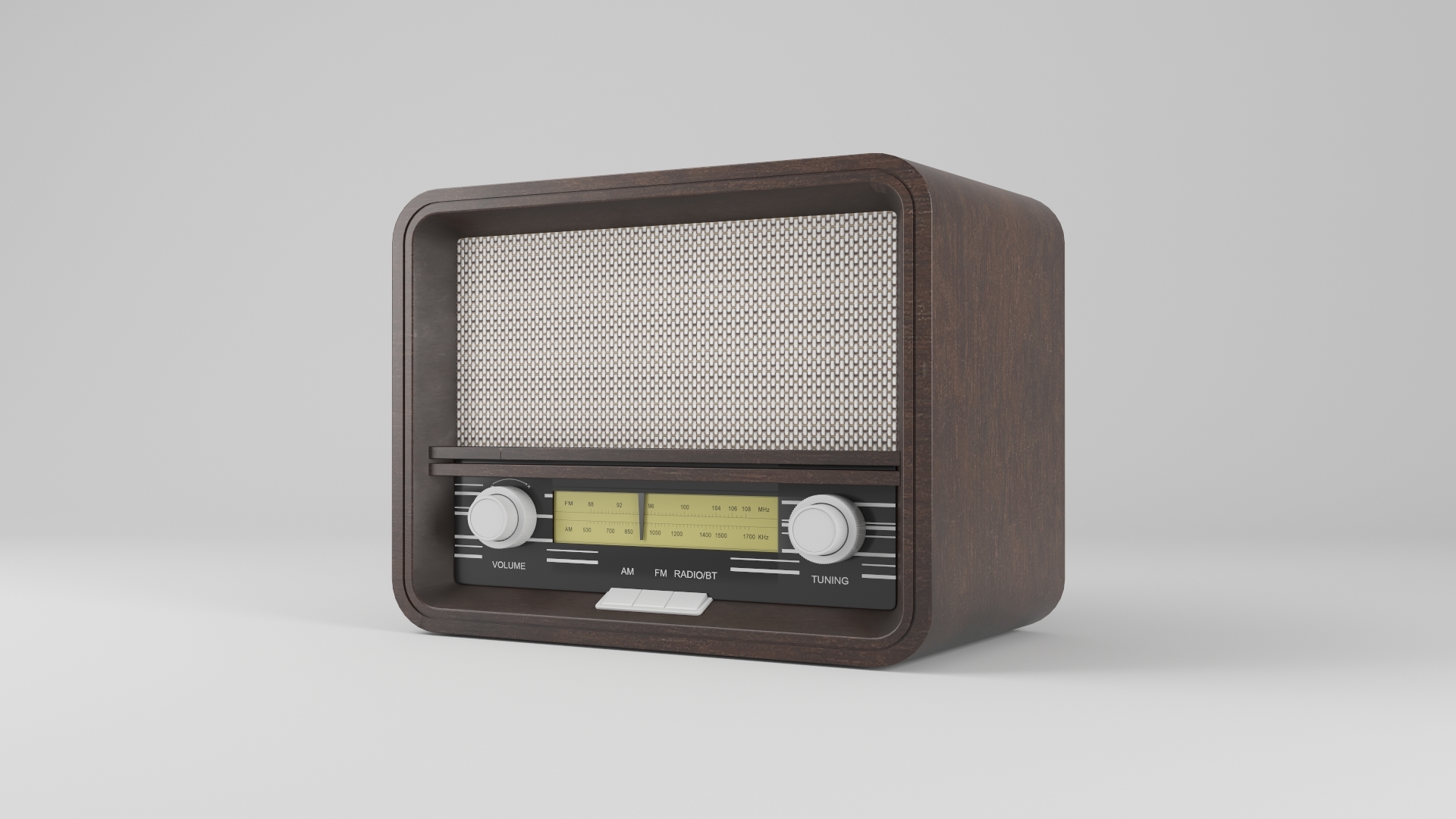 3D old radio - TurboSquid 1473561