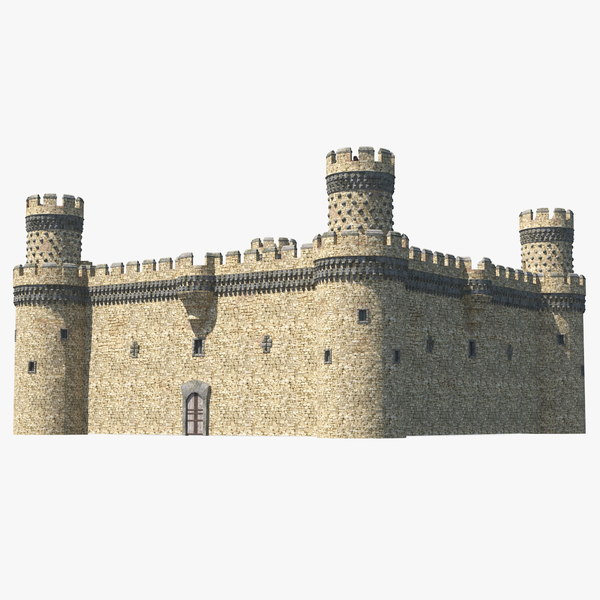 Modele 3d De Petit Chateau Medieval Turbosquid