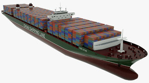 container ship cscl star model