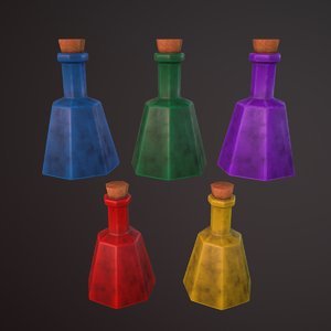 3D potion model