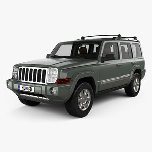 3D jeep commander limited