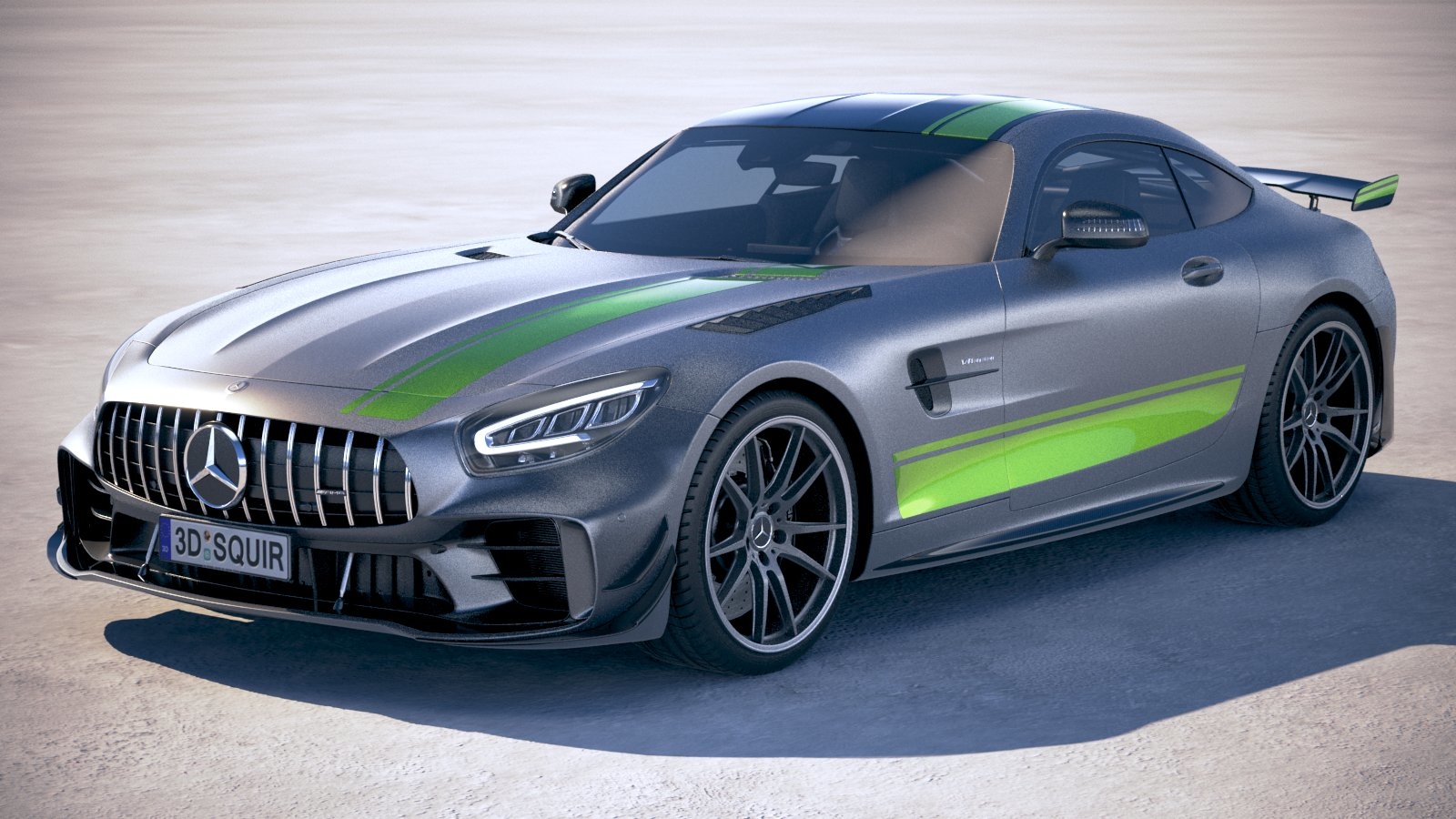 梅赛德斯amg gt-r pro 2020 vray3d模型