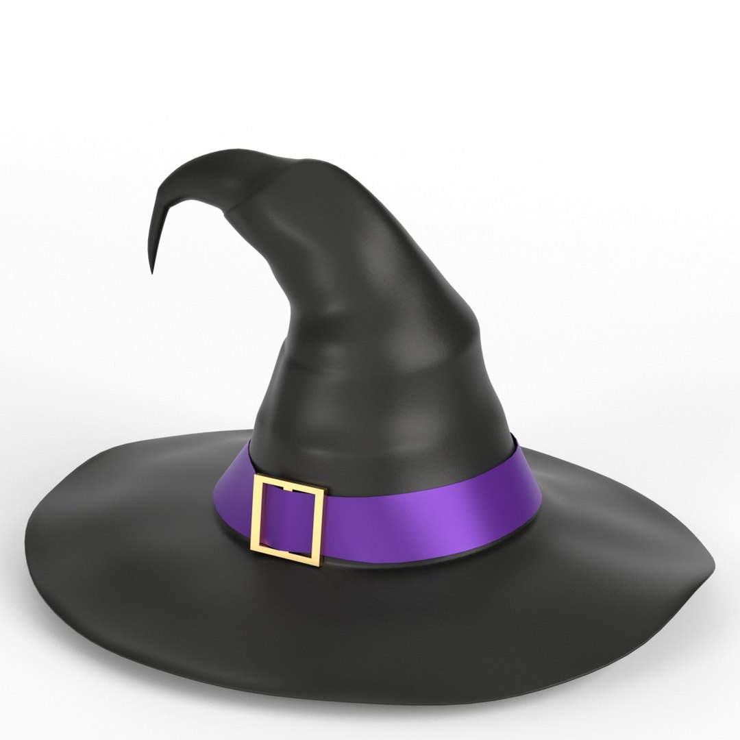 Witch hat 3D model TurboSquid 1474239