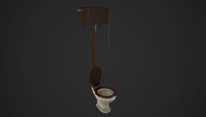 antique toilet model