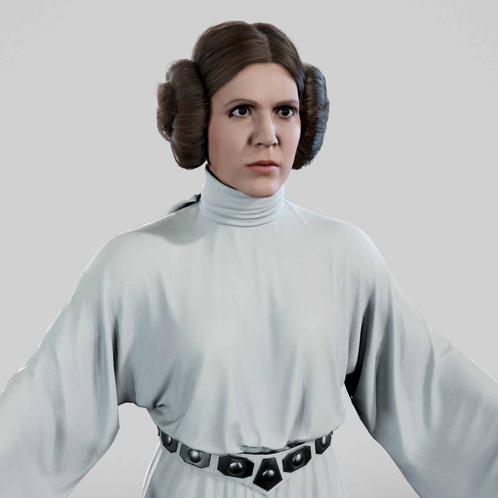 Leia 3D Model - TurboSquid 1474468