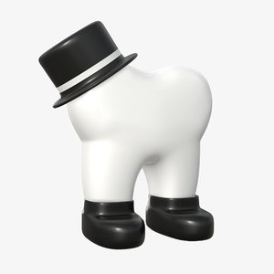 3D mister tooth