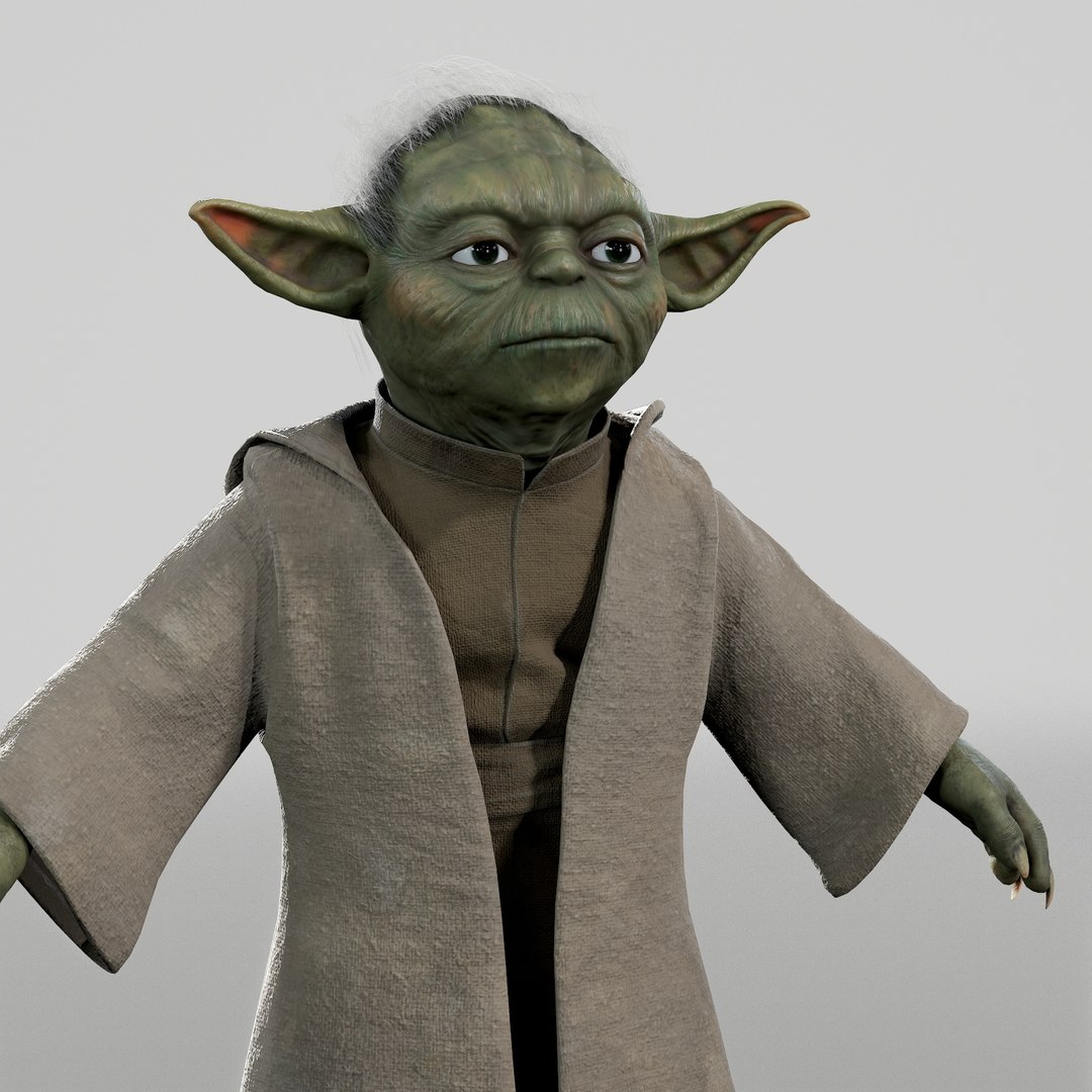 Yoda master 3D model TurboSquid 1474484