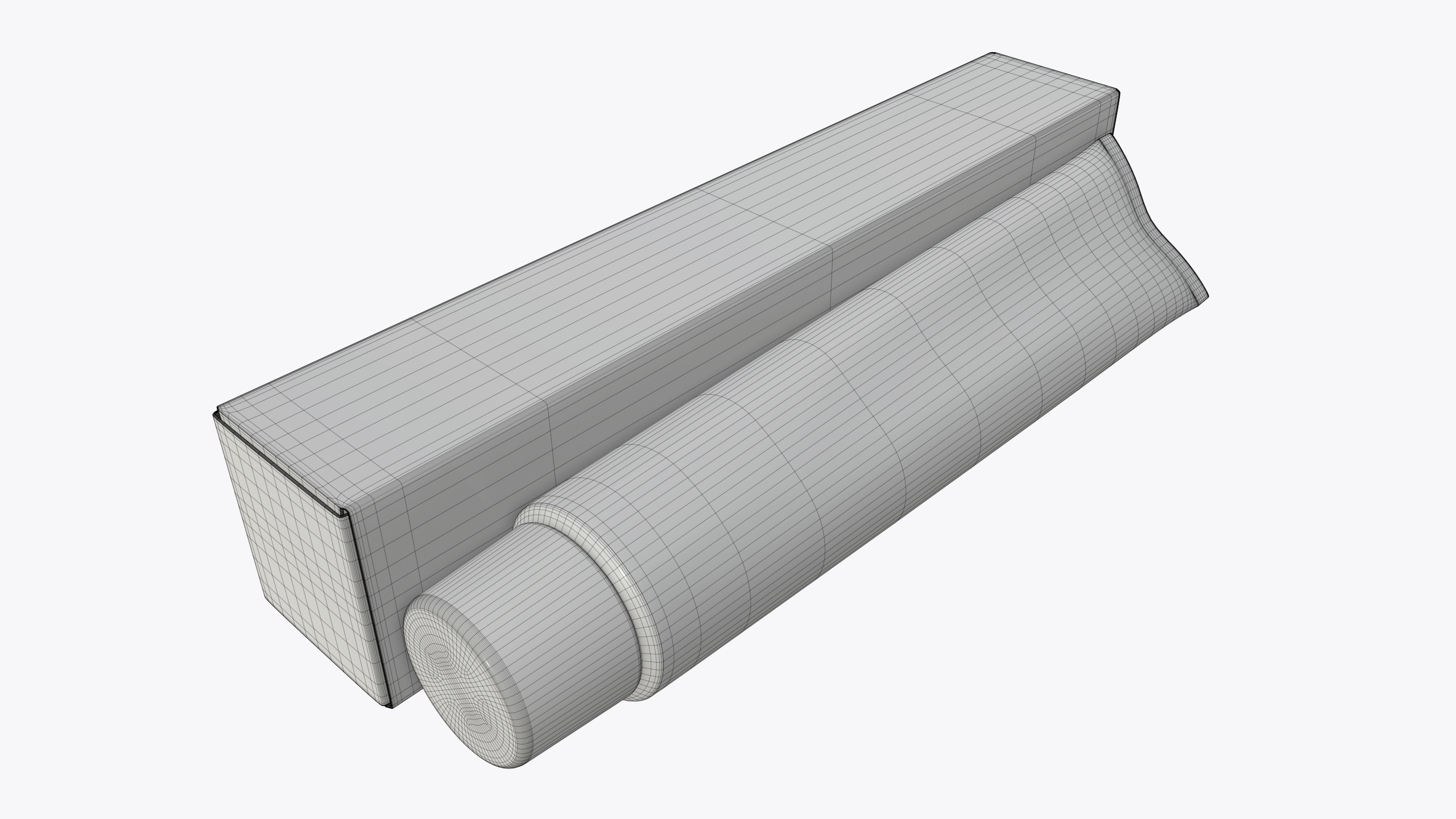带盒牙膏033d模型