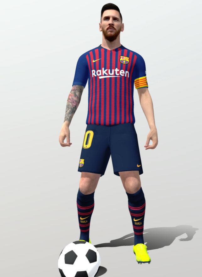 3D rigged lionel messi model - TurboSquid 1474858