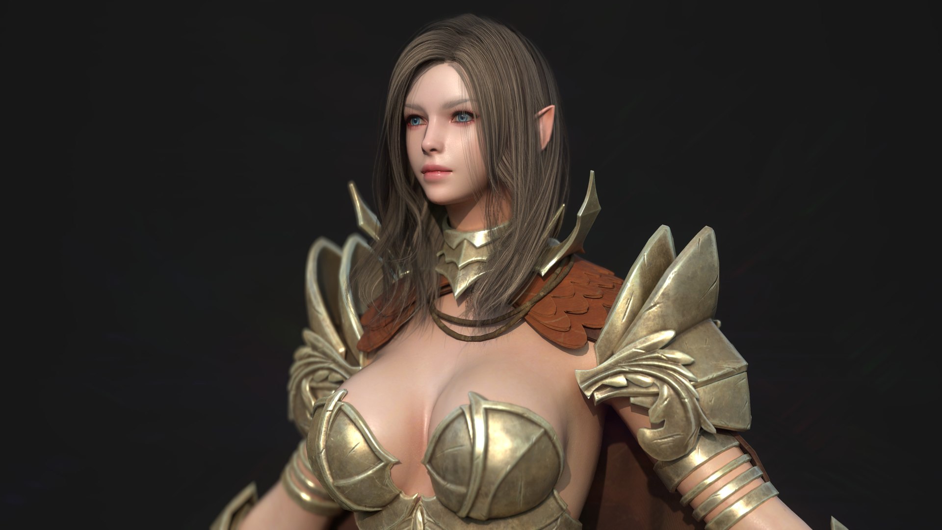 女武神3d模型
