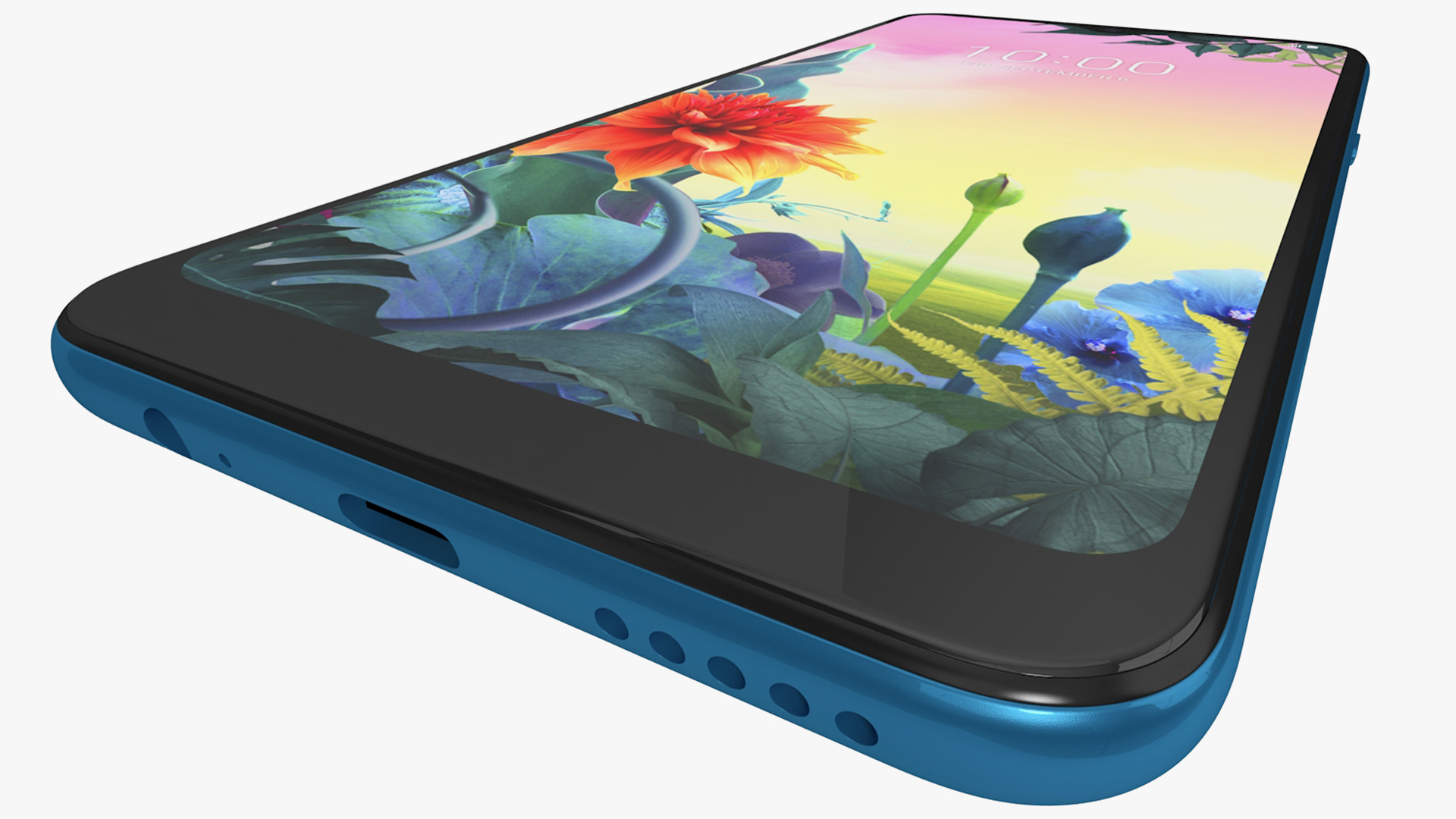 lg k50s黑色和蓝色3d模型