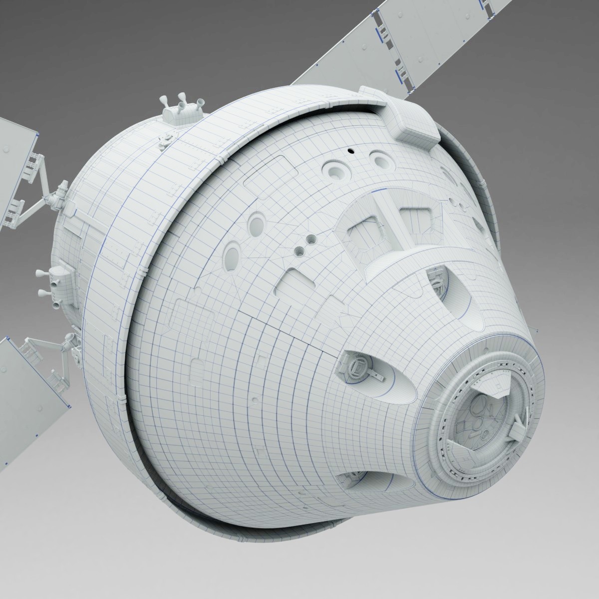 美国宇航局猎户座航天器3d模型