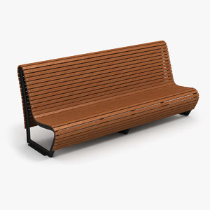 bench 2 3D model
