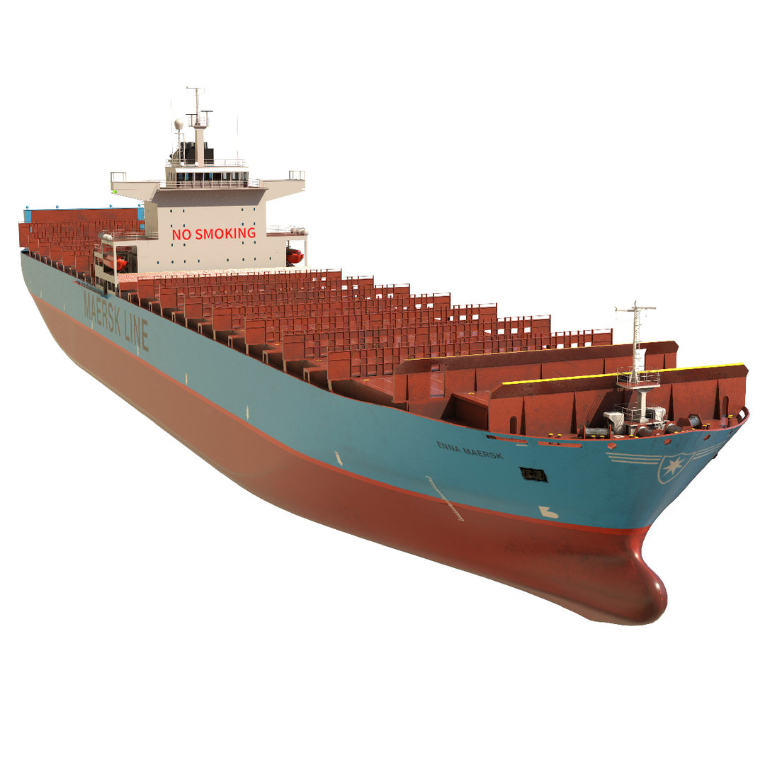 Container ship 3D model TurboSquid 1475525