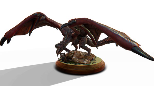 rathalos 3d model