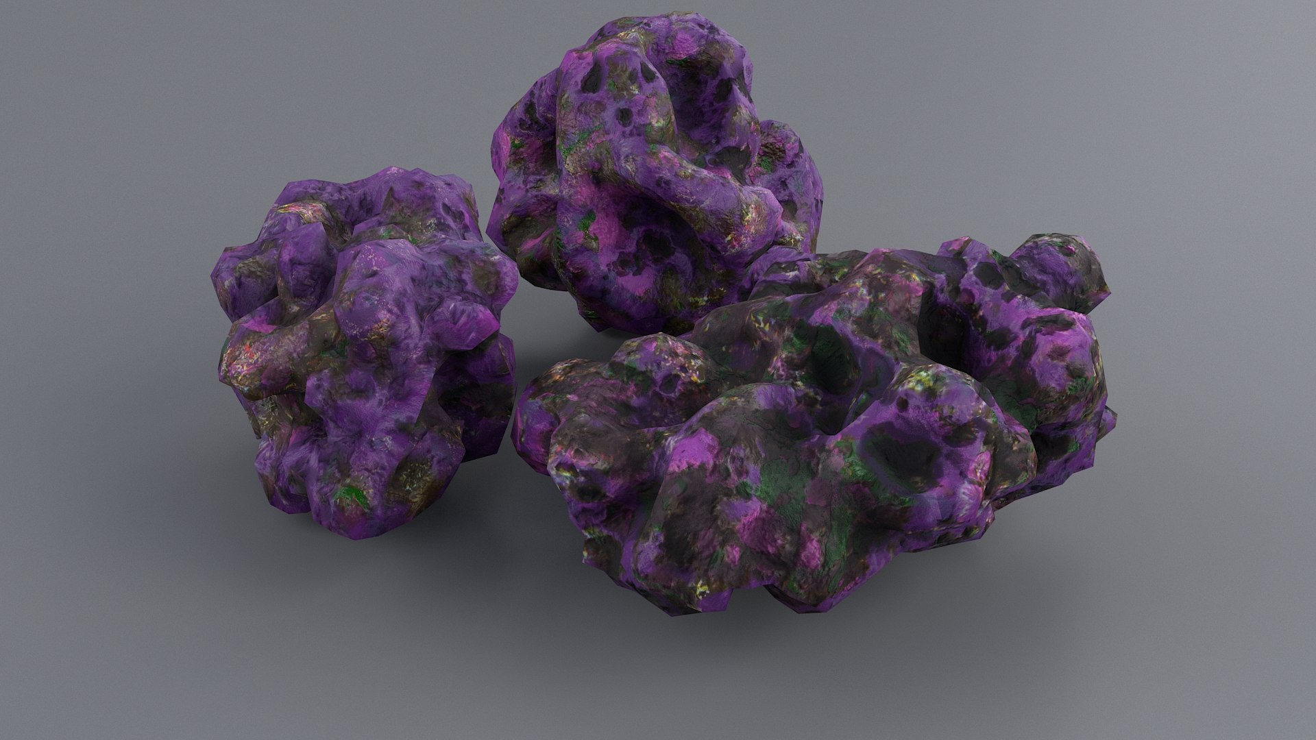 3D coral reef stones model TurboSquid 1475718