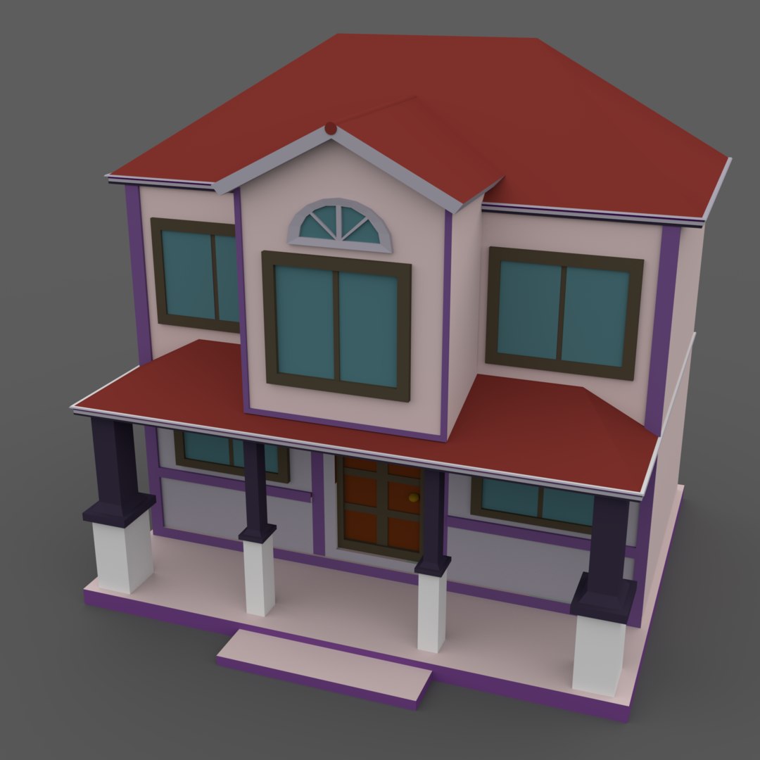 3d House Turbosquid 1475903