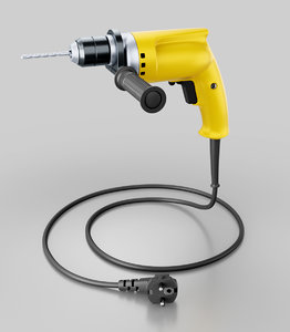 3D hand electric drill