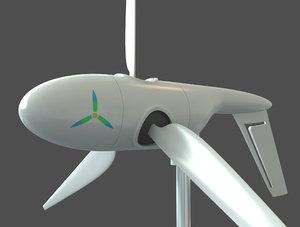 wind turbine 3D