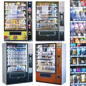 3D showcase 014 vending machine