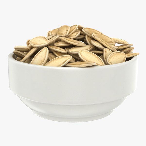 Pumpkin Seeds Bowl Model Turbosquid 1476155