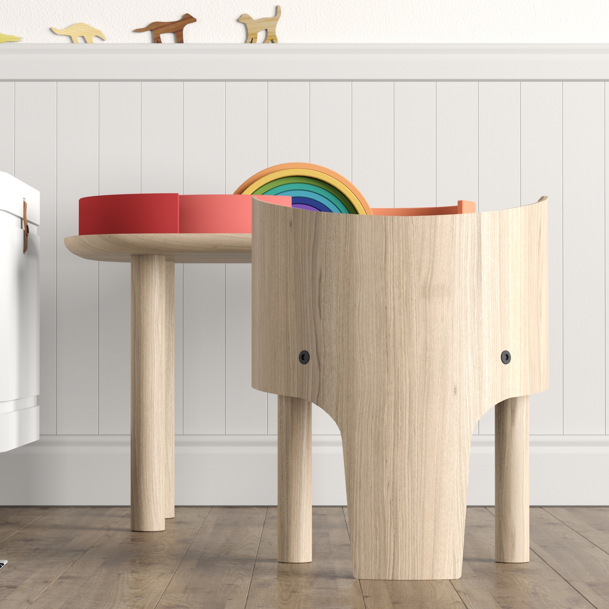 儿童家具和玩具套装013d模型