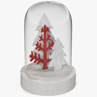max christmas snow globe