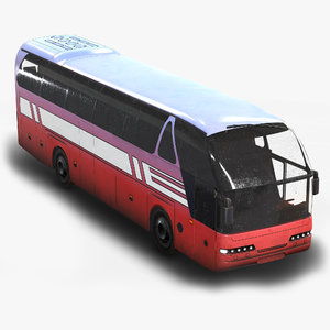 tourist bus 3D