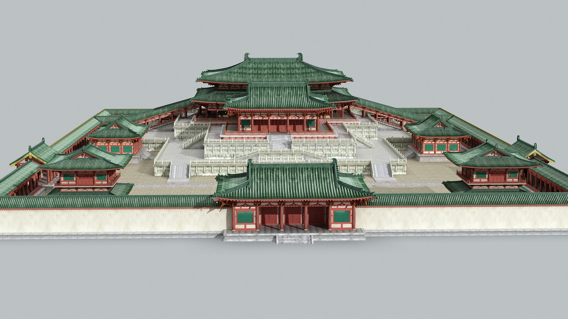 Макет китайского дворца