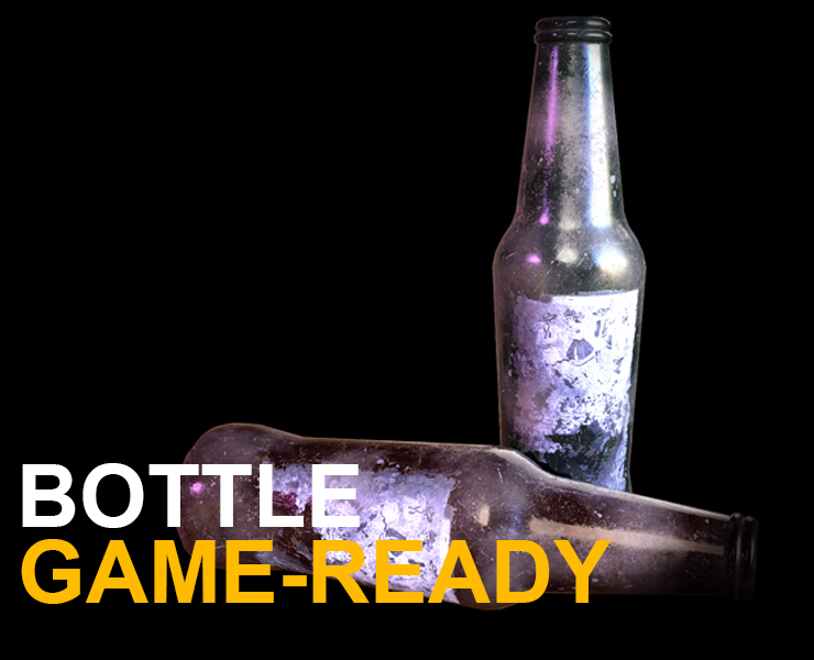 Bottles games model TurboSquid 1476755