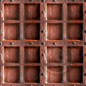 Old wood door panel 01
