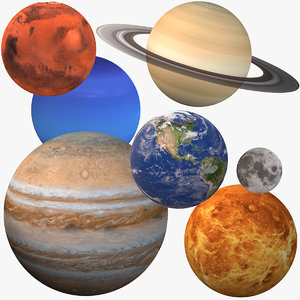 Solar System 3D Models for Download | TurboSquid