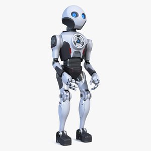 3D robot pbr model