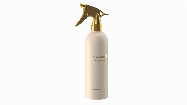Gold Trigger Sprayer 3D gold trigger sprayer bottle - TurboSquid 1477080