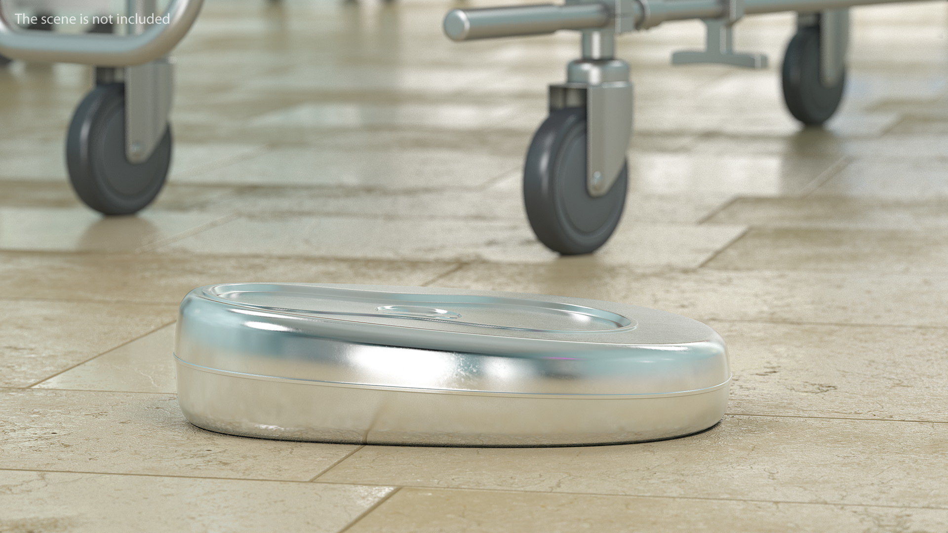 3D metal bed pan cover TurboSquid 1477088