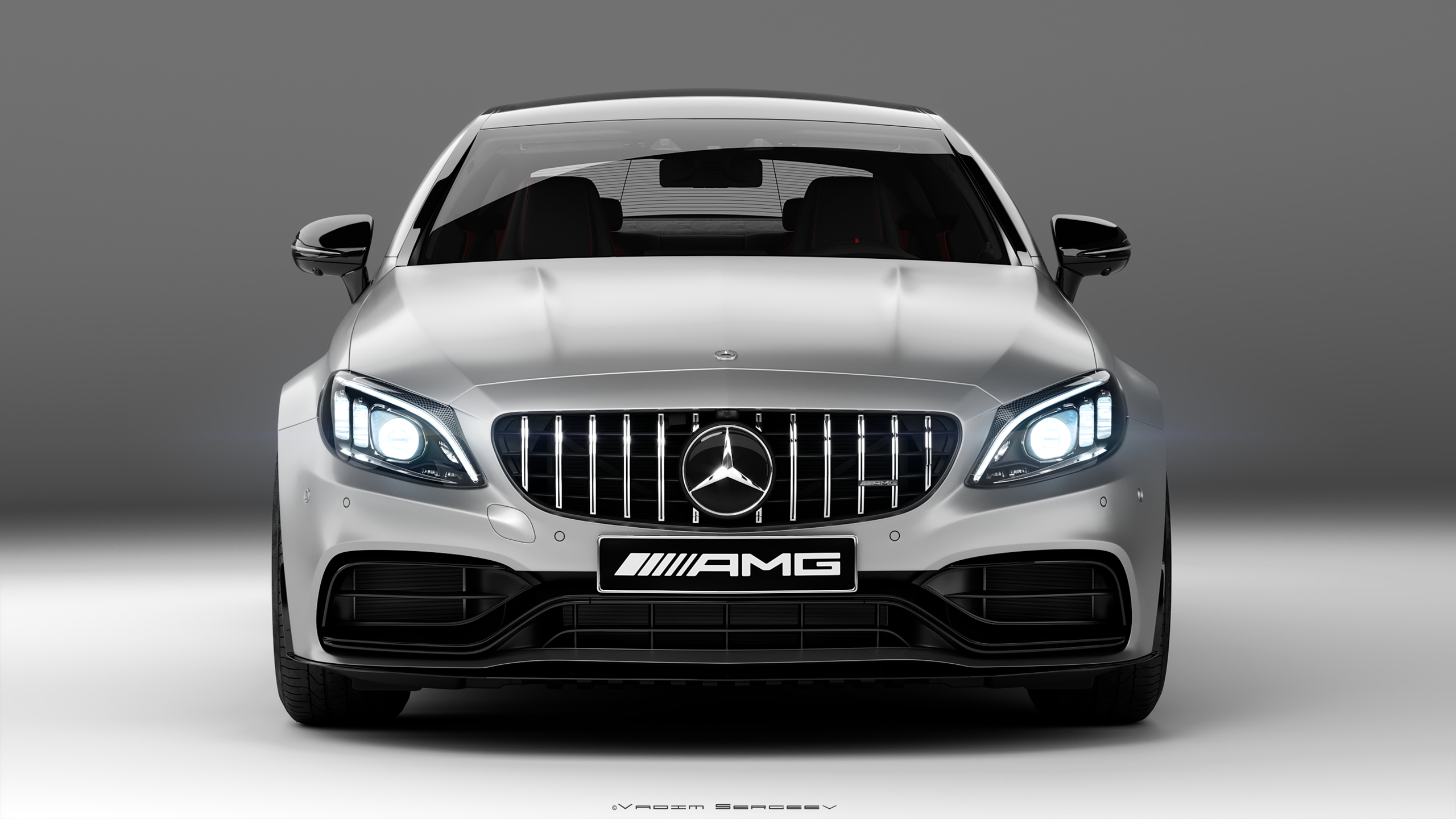 梅賽德斯·奔馳c63 amg coupe 20193d模型