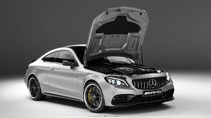 3D mercedes-benz amg coupe 2019