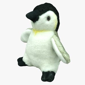 plush penguin 3D model