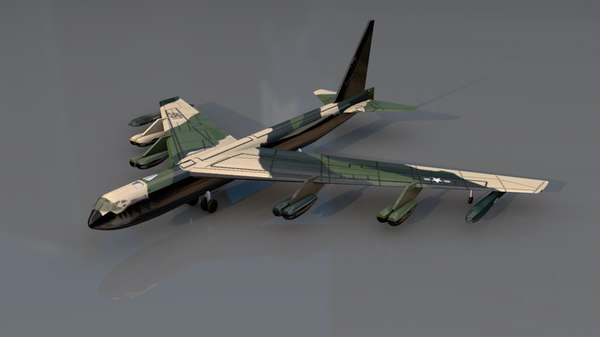 Jato Subsônico B 52 Stratofortress Modelo 3D - TurboSquid 1477410