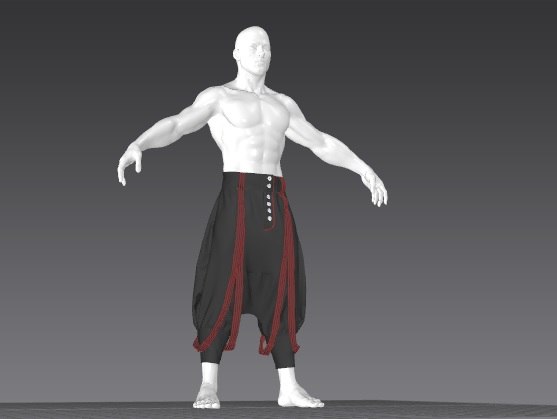 modelo 3d Ropa para diseñador maravilloso: pantalones raros - TurboSquid  1477422
