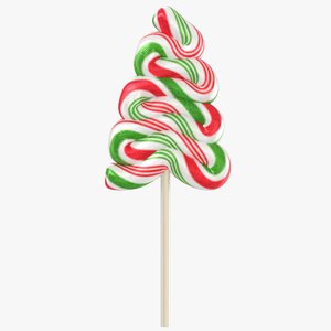 christmas tree lollipop model