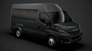 iveco daily minibus l3h2 3D model