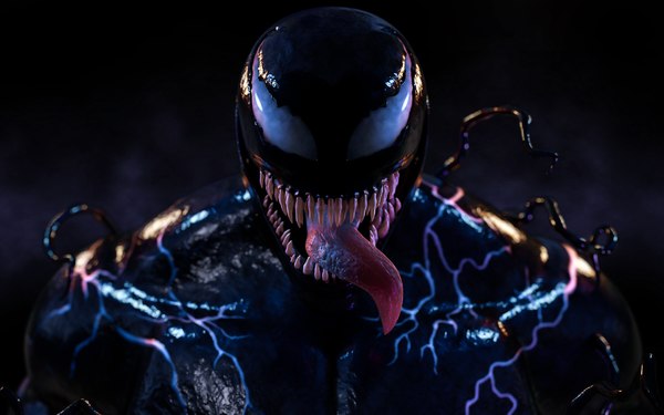 Venom rig 3D model TurboSquid 1477963