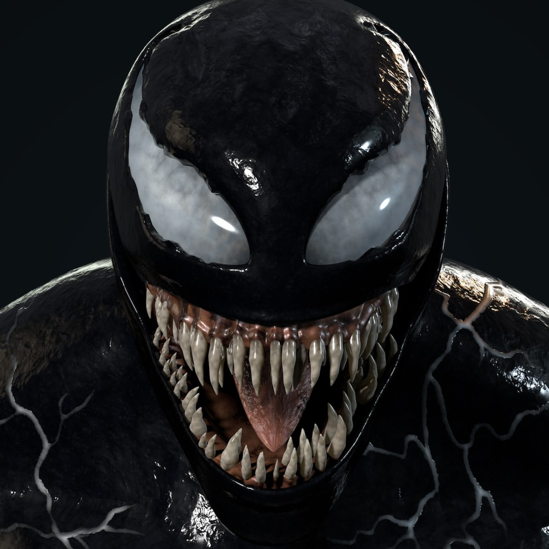 Venom rig 3D model TurboSquid 1477963